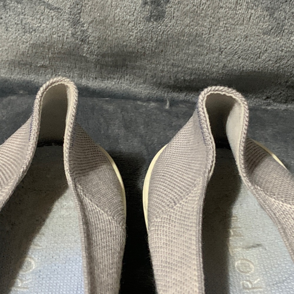 Rothy's The Sneaker Women 10 Slip On Grey Knit Sustainable Comfort - Picture 13 of 16